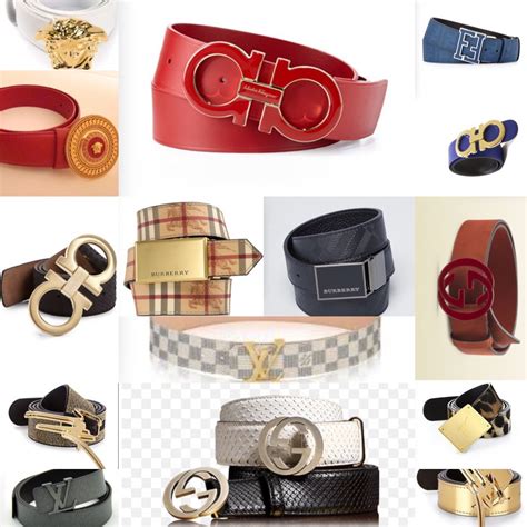 gucci versace ferragamo belt|Designer Belts for Men .